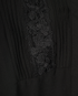 Self-Portrait Lace Pleated Blouse, &pound;120, Clothing, Black, Polyester Mix, Other view