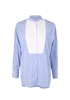 Loewe Pinstripe Shirt, &pound;140, Clothing, Blue/White, Cotton, Front view