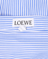 Loewe Pinstripe Shirt, &pound;140, Clothing, Blue/White, Cotton, Other view