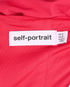 Self-Portrait Jersey Cut Out Top, &pound;60, Clothing, Pink, Polyester (Polymer), Other view