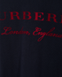 Burberry Logo T-Shirt, &pound;110, Clothing, Blue, Cotton, Other view