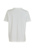 Balmain Beaded Logo T-Shirt, &pound;120, Clothing, White, Cotton, Back view