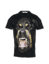 Givenchy Rottweiler T-Shirt, &pound;120, Clothing, Black, Cotton, Front view