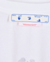 Off-White Logo Print T-Shirt, &pound;70, Clothing, White, Cotton, Other view