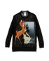 Givenchy Bambi Print Lace Top, &pound;250, Clothing, Black, Polyester (Polymer)/Viscose, Front view