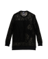 Givenchy Bambi Print Lace Top, &pound;250, Clothing, Black, Polyester (Polymer)/Viscose, Back view