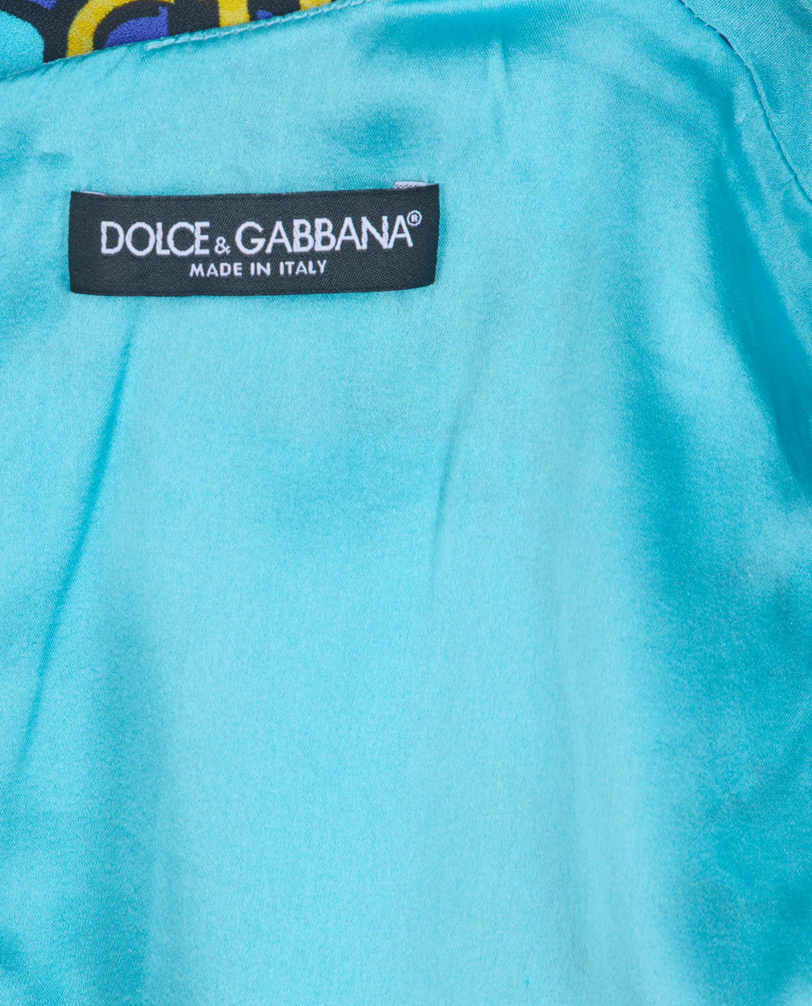 Dolce & Gabbana Comics Print Crop Top, &pound;190, Clothing, Blue, Viscose, Other view