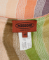 Missoni Striped Long Sleeve Top, &pound;180, Clothing, Green/Orange/Pink, Cotton/Viscose, Other view