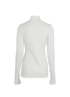 Prada Half Zip Logo Top, &pound;250, Clothing, Cream, Polyester (Polymer), Back view