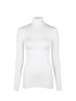 Prada High Neck Top, &pound;250, Clothing, White, Polyester (Polymer), Front view