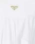 Prada High Neck Top, &pound;250, Clothing, White, Polyester (Polymer), Other view