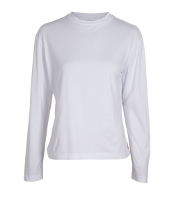 Acne Studios Long Sleeves T-Shirt, Cotton, White, Sz XS, 2*