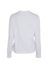 Acne Studios Long Sleeves T-Shirt, &pound;50, Clothing, White, Cotton, Back view