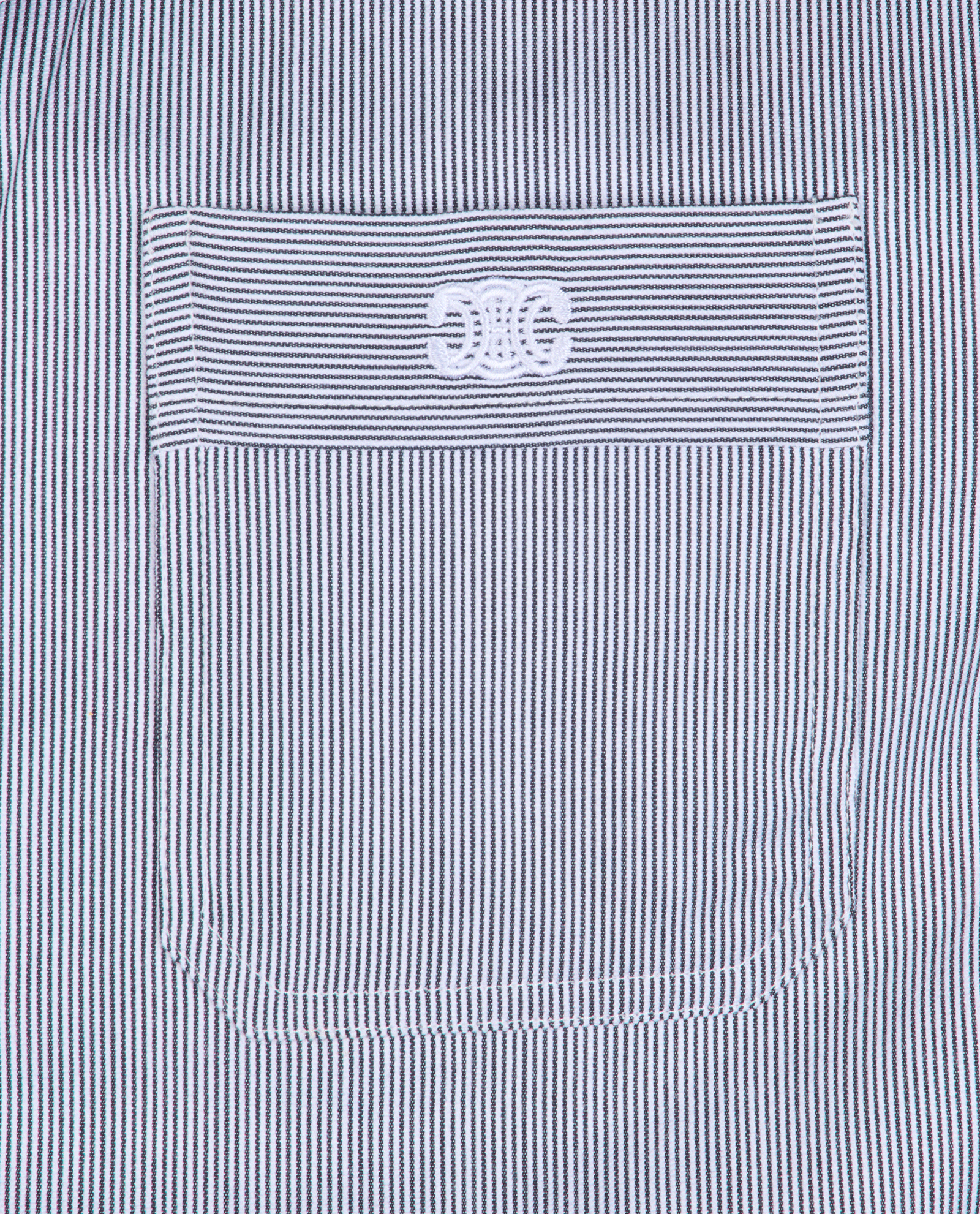 Celine Striped Triomphe Shirt, &pound;350, Clothing, Black/White, Cotton, Other view