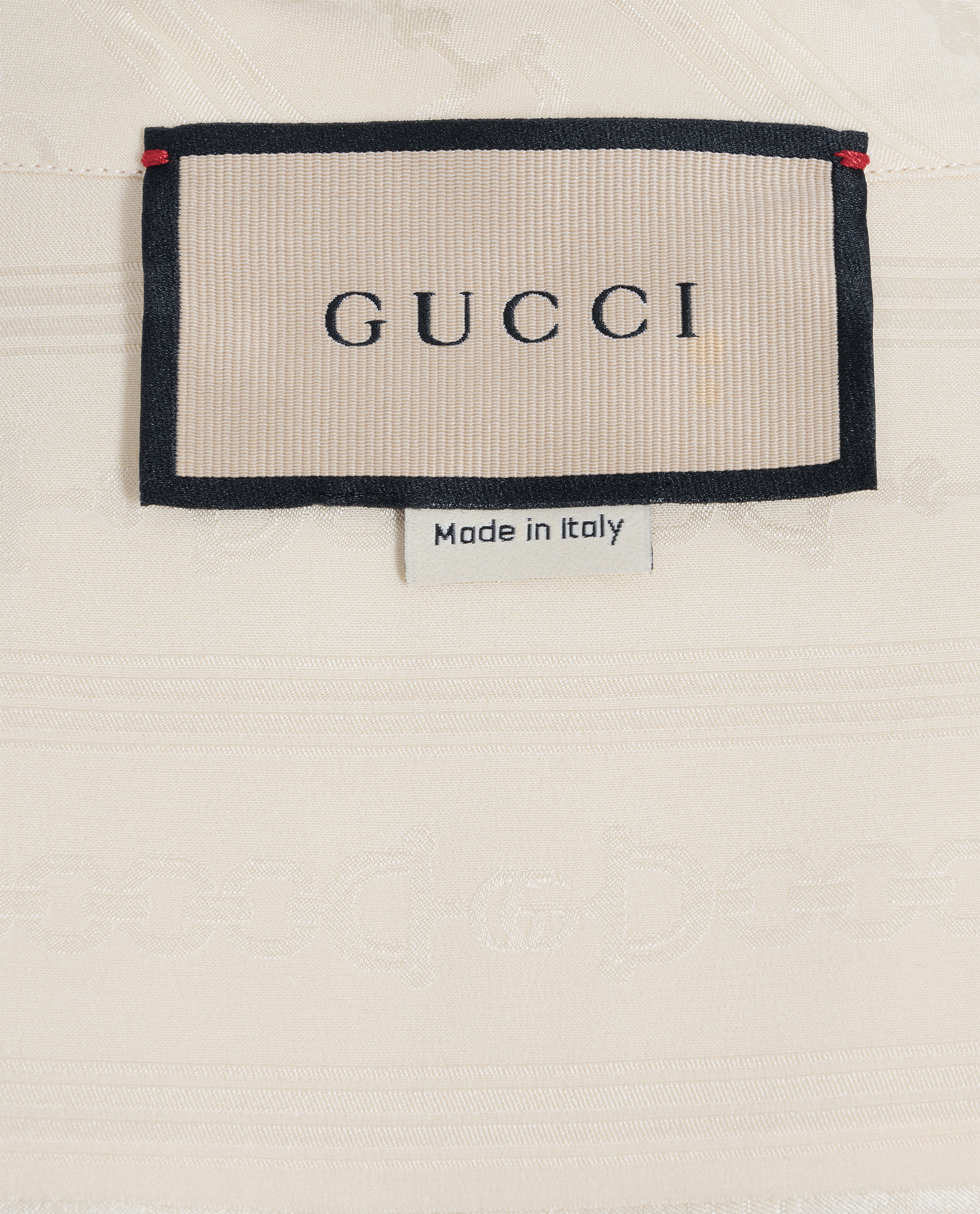 Gucci Horsebit Chain Blouse, &pound;375, Clothing, Cream, Silk, Other view