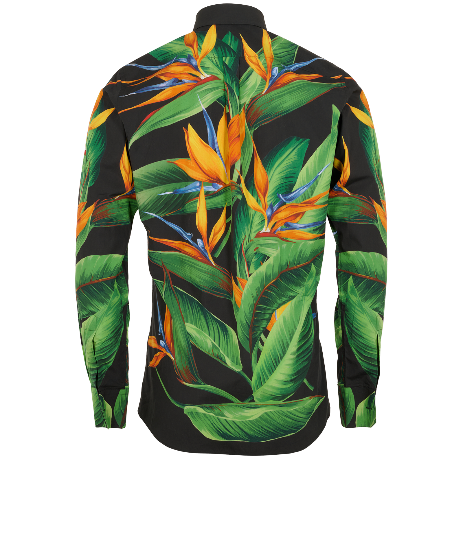 Dolce & Gabbana Martini Tropical Shirt, &pound;195, Clothing, Black/Green, Cotton, Back view