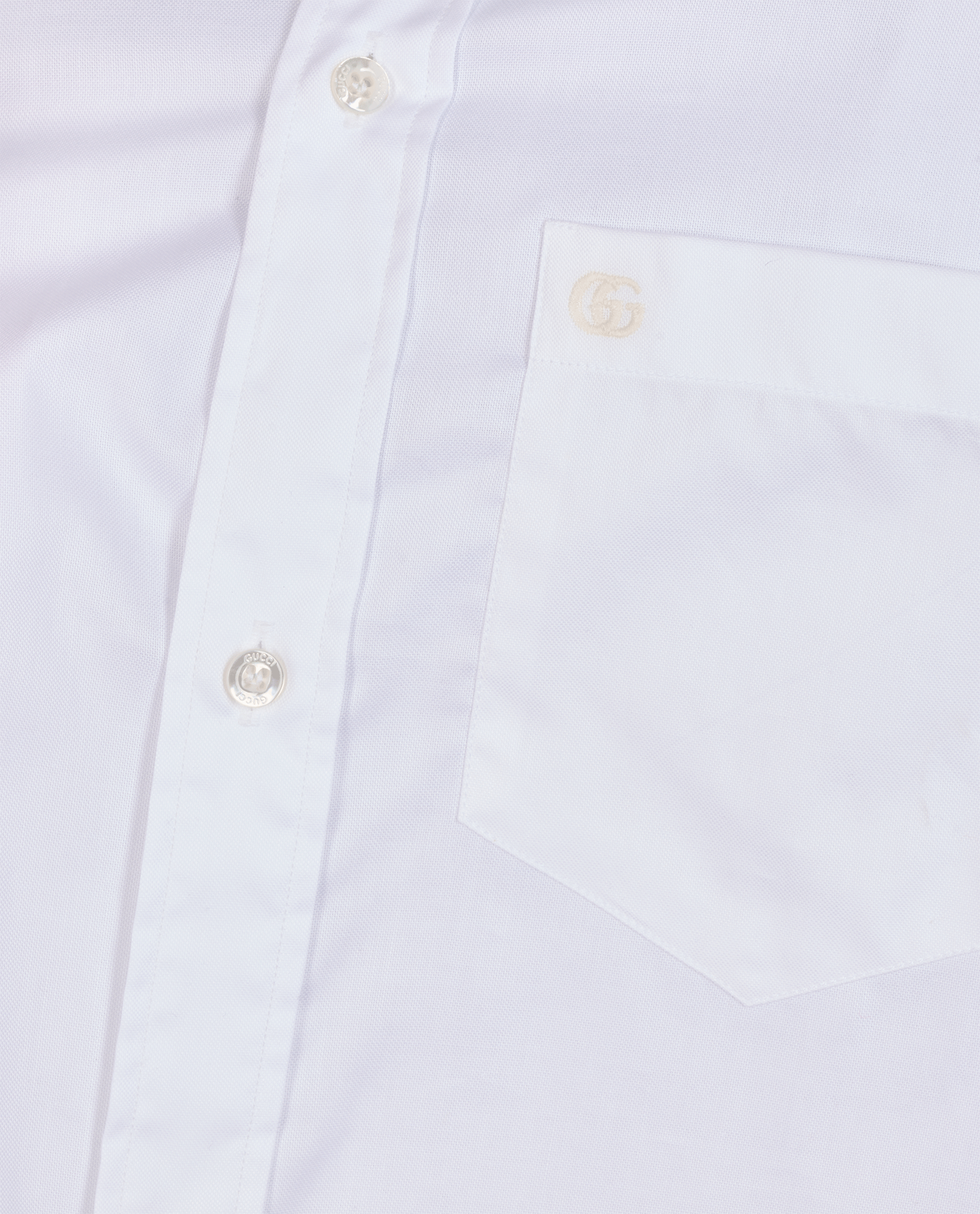 Gucci GG Mens Shirt, &pound;150, Clothing, White, Cotton, Other view