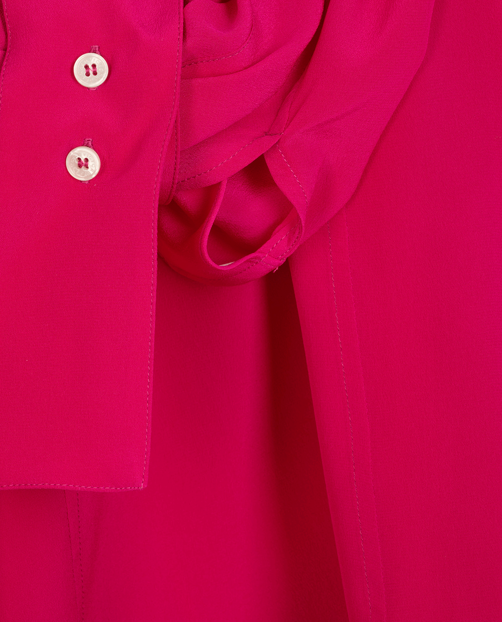 Victoria Beckham Ruffles Blouse, &pound;120, Clothing, Pink, Silk, Other view