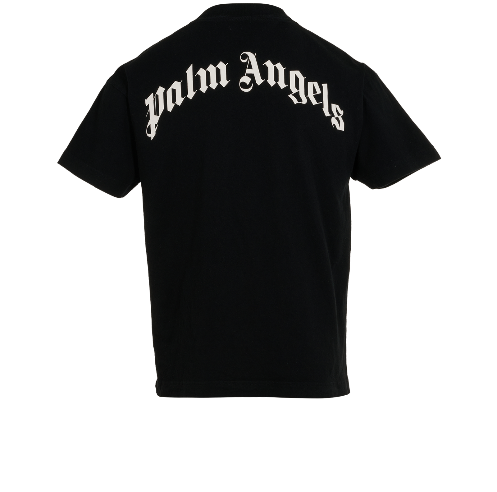 Palm Angels Banana Classic T-Shirt, &pound;80, Clothing, Black, Cotton, Back view