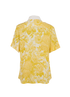 Stella McCartney Floral Polo, &pound;180, Clothing, Yellow, Silk, Back view