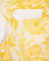 Stella McCartney Floral Polo, &pound;180, Clothing, Yellow, Silk, Other view