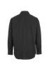 Balmain Zipped Shacket, &pound;280, Clothing, Black, Cotton, Back view