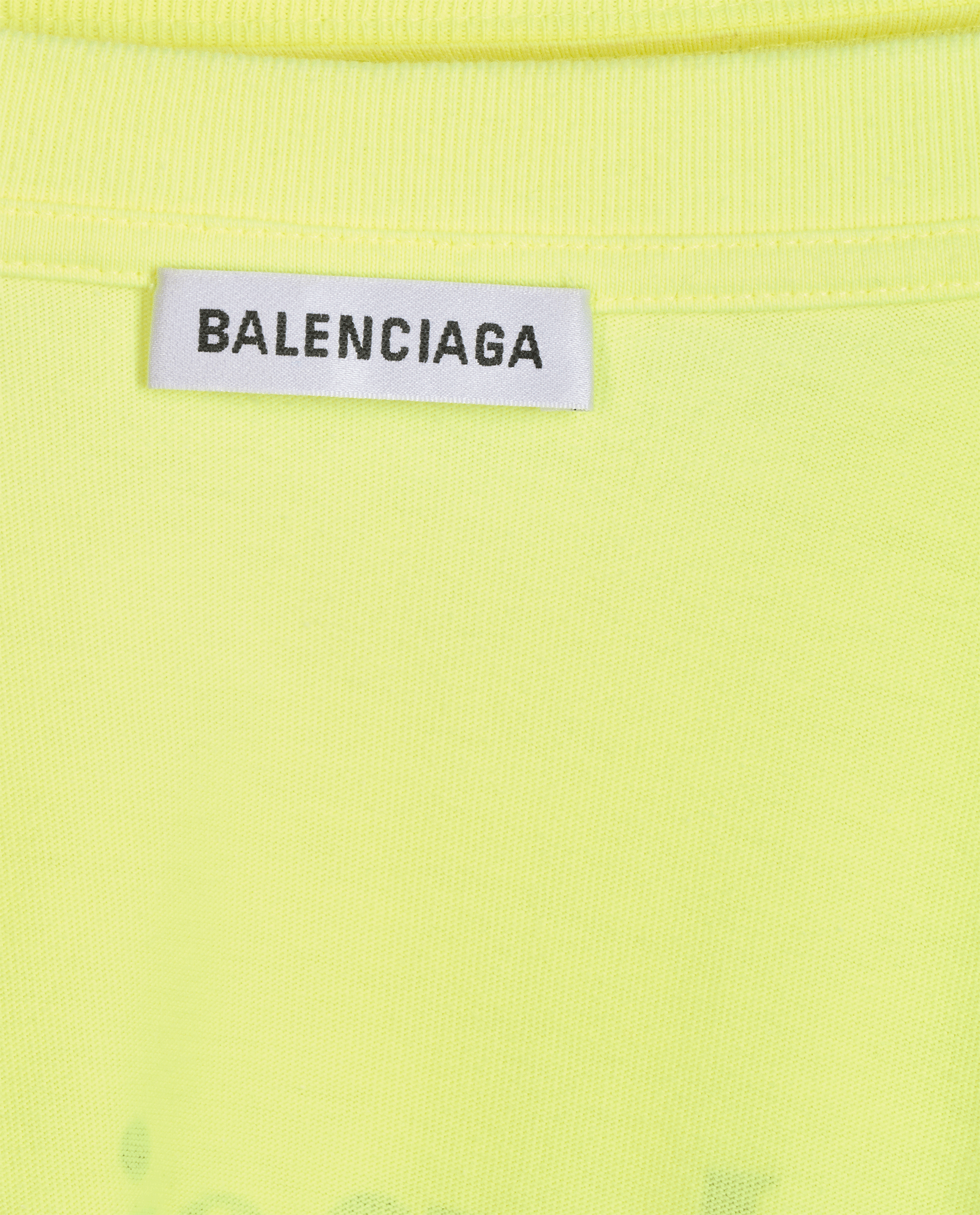 Balenciaga Political Campaign T-Shirt, &pound;110, Clothing, Yellow, Cotton, Other view