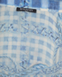 Balmain Rope Print Blouse, &pound;220, Clothing, Blue, Organza Silk/Silk, Other view