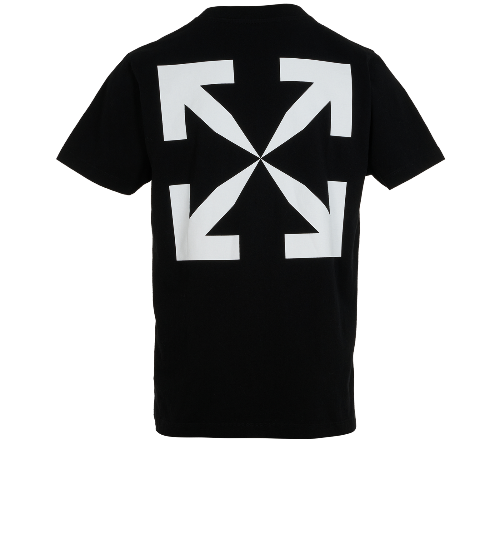 Off-White Mona Lisa T-Shirt, &pound;110, Clothing, Black, Cotton, Back view