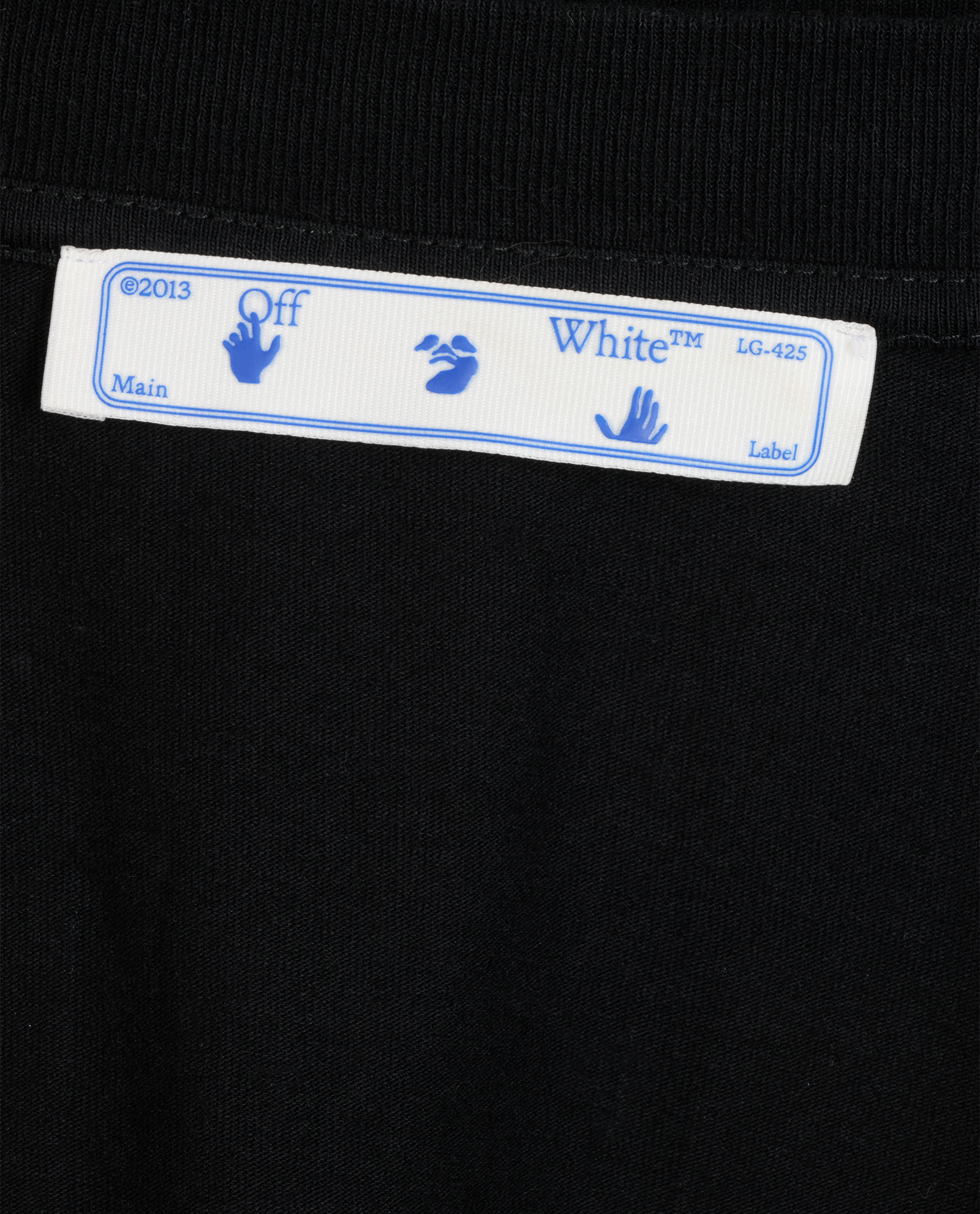 Off-White Mona Lisa T-Shirt, &pound;110, Clothing, Black, Cotton, Other view