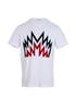 Moncler Zigzag T-Shirt, &pound;95, Clothing, White, Cotton, Front view