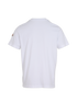 Moncler Zigzag T-Shirt, &pound;95, Clothing, White, Cotton, Back view