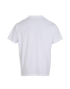 Givenchy Logo Embroidered T-Shirt, &pound;110, Clothing, White, Cotton, Back view
