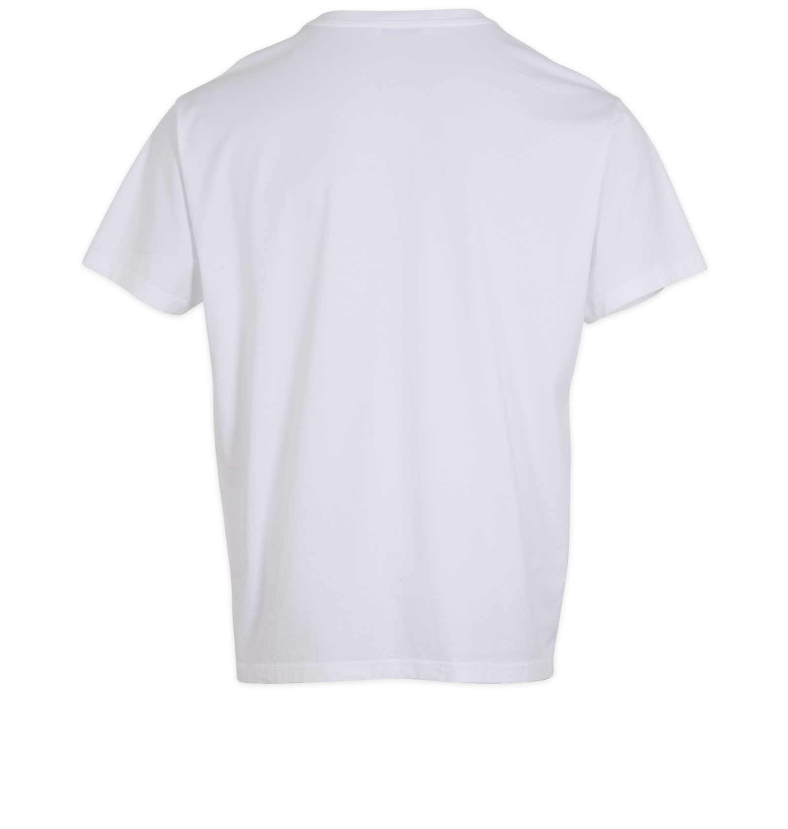 Givenchy Logo Embroidered T-Shirt, &pound;110, Clothing, White, Cotton, Back view