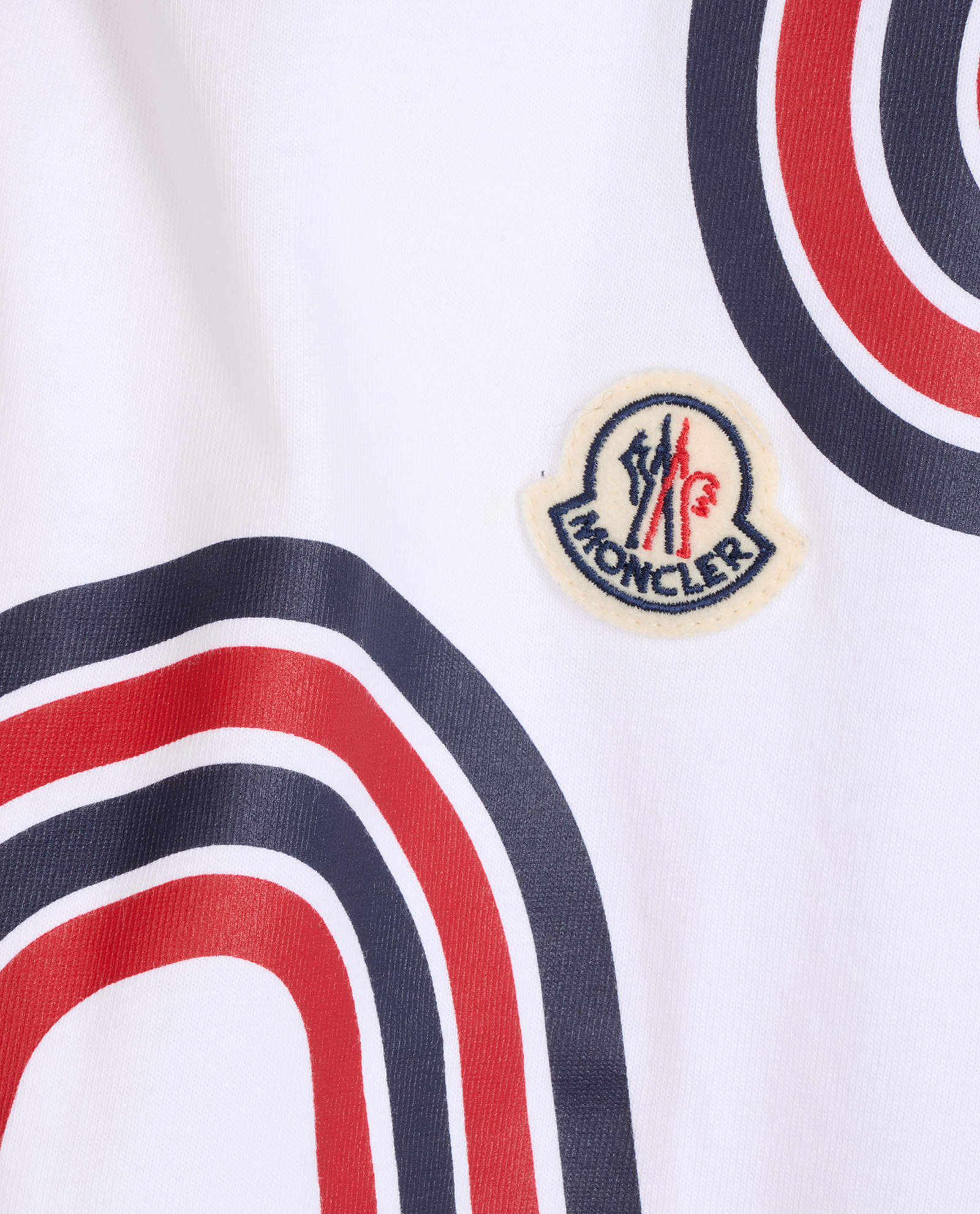 Moncler Circuit Print T-Shirt, &pound;95, Clothing, White, Cotton, Other view