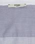 Fendi Striped Band Collar Shirt, &pound;150, Clothing, Blue/White, Cotton, Other view