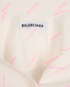 Balenciaga All Over Logo Oversized Shirt Mens, &pound;210, Clothing, Pink/White, Cotton, Other view
