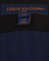 Louis Vuitton Tie-Neck Shirt, &pound;1,200, Clothing, Navy, Silk, Other view