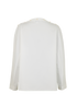 Alaia Buttoned Up Tunic, &pound;220, Clothing, White, Cotton, Back view