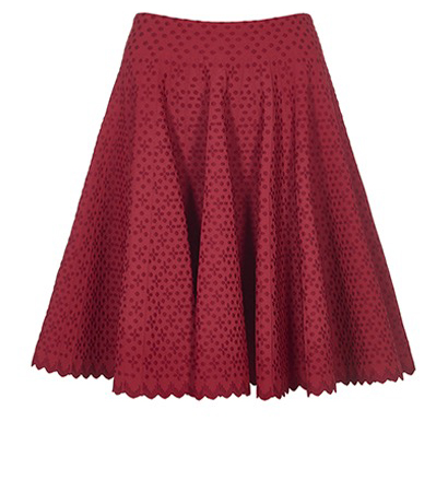 Alaia Two Piece Skirt, front view