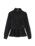 Alexander McQueen Flared Lace Blouse, front view