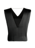 Amiri V Neck Chain Top, back view