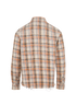 Amiri Checked Distressed Shirt, &pound;150, Clothing, Cream, Cotton, Back view