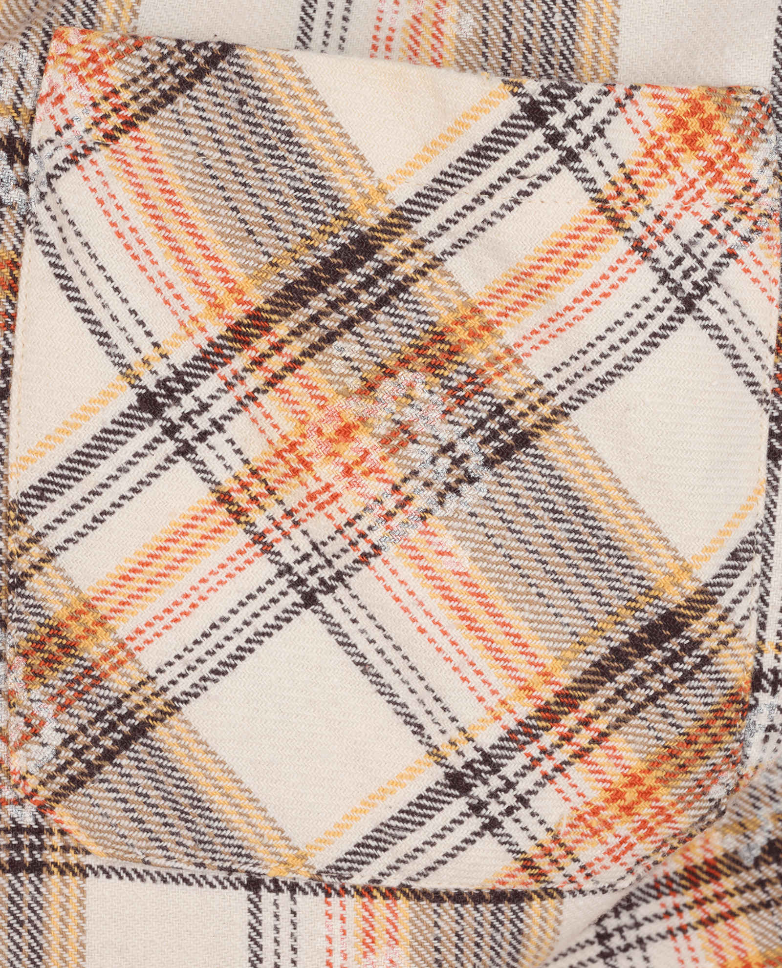 Amiri Checked Distressed Shirt, &pound;150, Clothing, Cream, Cotton, Other view
