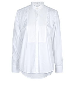 Amanda Wakely White Shirt, Cotton, White, 2, 4*