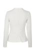 A.W.A.K.E. Round Neck Long Sleeves Cut Out Top, back view