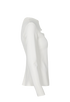 A.W.A.K.E. Round Neck Long Sleeves Cut Out Top, side view