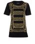 Balmain Embellished T Shirt, front view