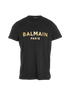 Balmain Logo Print T-Shirt, front view