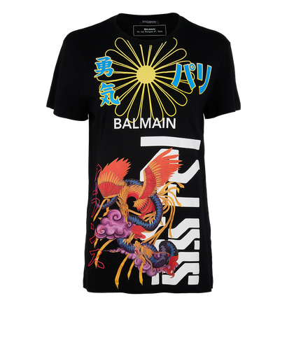 Balmain Graphic T-Shirt, front view